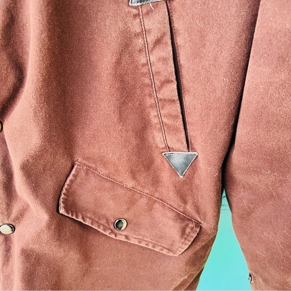 VINTAGE SEARS ROEBUCK REVERSIBLE BARN CHORE UTILITY JACKET COAT SIZE LARGE - Picture 3 of 9